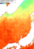 NOAA人工衛星画像:日本海, 1週間合成画像(2026/06/12～2026/06/18UTC)