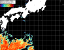 NOAA人工衛星画像:黒潮域, パス=20260619 12:20 UTC