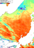 NOAA人工衛星画像:日本海, 1日合成画像(2026/06/19UTC)