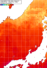 NOAA人工衛星画像:日本海, 1週間合成画像(2026/07/09～2026/07/15UTC)