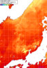 NOAA人工衛星画像:日本海, 1日合成画像(2026/07/16UTC)