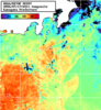 NOAA人工衛星画像:神奈川県近海, 1日合成画像(2026/07/17UTC)