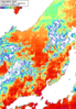 NOAA人工衛星画像:日本海, 1日合成画像(2026/07/17UTC)