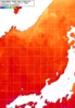 NOAA人工衛星画像:日本海, 1週間合成画像(2026/07/11～2026/07/17UTC)