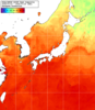 NOAA人工衛星画像:日本全域, 1週間合成画像(2026/07/12～2026/07/18UTC)