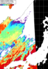 NOAA人工衛星画像:日本海, パス=20260718 12:50 UTC
