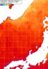 NOAA人工衛星画像:日本海, 1週間合成画像(2026/07/12～2026/07/18UTC)