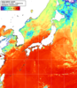 NOAA人工衛星画像:日本全域, 1日合成画像(2026/07/19UTC)