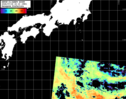 NOAA人工衛星画像:黒潮域, パス=20260718 23:10 UTC