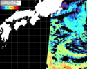 NOAA人工衛星画像:黒潮域, パス=20260718 23:30 UTC