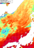 NOAA人工衛星画像:日本海, 1日合成画像(2026/07/19UTC)