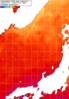 NOAA人工衛星画像:日本海, 1週間合成画像(2026/07/13～2026/07/19UTC)