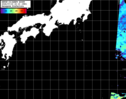 NOAA人工衛星画像:黒潮域, パス=20260719 23:10 UTC