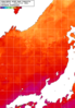 NOAA人工衛星画像:日本海, 1週間合成画像(2026/07/15～2026/07/21UTC)