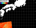 NOAA人工衛星画像:黒潮域, パス=20260722 13:00 UTC