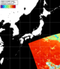 NOAA人工衛星画像:日本全域, パス=20260723 11:00 UTC