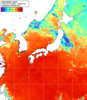 NOAA人工衛星画像:日本全域, 1日合成画像(2026/07/24UTC)