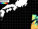 NOAA人工衛星画像:黒潮域, パス=20260724 22:40 UTC
