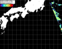 NOAA人工衛星画像:黒潮域, パス=20260725 10:20 UTC