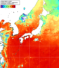 NOAA人工衛星画像:日本全域, 1日合成画像(2026/07/27UTC)