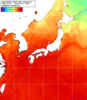 NOAA人工衛星画像:日本全域, 1週間合成画像(2026/07/21～2026/07/27UTC)