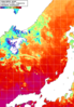 NOAA人工衛星画像:日本海, 1日合成画像(2026/07/27UTC)