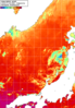 NOAA人工衛星画像:日本海, 1日合成画像(2026/07/28UTC)