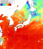 NOAA人工衛星画像:日本全域, 1日合成画像(2026/07/29UTC)