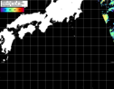 NOAA人工衛星画像:黒潮域, パス=20260730 10:20 UTC
