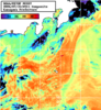 NOAA人工衛星画像:神奈川県近海, 1日合成画像(2026/07/31UTC)