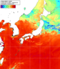 NOAA人工衛星画像:日本全域, 1日合成画像(2026/08/01UTC)