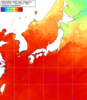 NOAA人工衛星画像:日本全域, 1週間合成画像(2026/07/26～2026/08/01UTC)