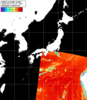 NOAA人工衛星画像:日本全域, パス=20260801 23:20 UTC