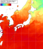NOAA人工衛星画像:日本全域, 1週間合成画像(2026/07/27～2026/08/02UTC)
