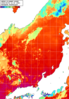 NOAA人工衛星画像:日本海, パス=20260803 12:20 UTC