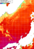 NOAA人工衛星画像:日本海, 1日合成画像(2026/08/03UTC)