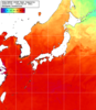 NOAA人工衛星画像:日本全域, 1週間合成画像(2026/07/29～2026/08/04UTC)