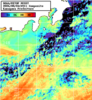 NOAA人工衛星画像:神奈川県近海, 1日合成画像(2026/08/04UTC)