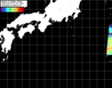 NOAA人工衛星画像:黒潮域, パス=20260803 22:30 UTC