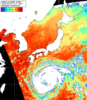 NOAA人工衛星画像:日本全域, パス=20260805 11:10 UTC