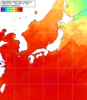 NOAA人工衛星画像:日本全域, 1週間合成画像(2026/07/30～2026/08/05UTC)