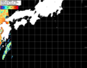 NOAA人工衛星画像:黒潮域, パス=20260805 13:20 UTC