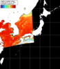 NOAA人工衛星画像:日本全域, パス=20260806 13:00 UTC