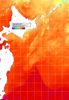 NOAA人工衛星画像:親潮域, 1日合成画像(2026/08/06UTC)