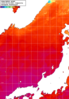 NOAA人工衛星画像:日本海, 1日合成画像(2026/08/06UTC)