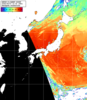 NOAA人工衛星画像:日本全域, パス=20260807 10:30 UTC