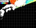 NOAA人工衛星画像:黒潮域, パス=20260807 11:00 UTC