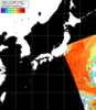 NOAA人工衛星画像:日本全域, パス=20260808 10:30 UTC