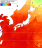 NOAA人工衛星画像:日本全域, 1週間合成画像(2026/08/02～2026/08/08UTC)