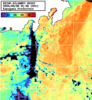NOAA人工衛星画像:神奈川県近海, パス=20260808 01:00 UTC